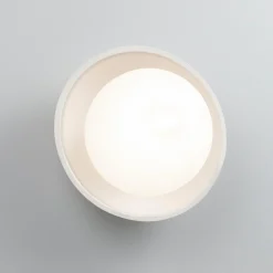 Delphi Ceramic Sconce - Bisque