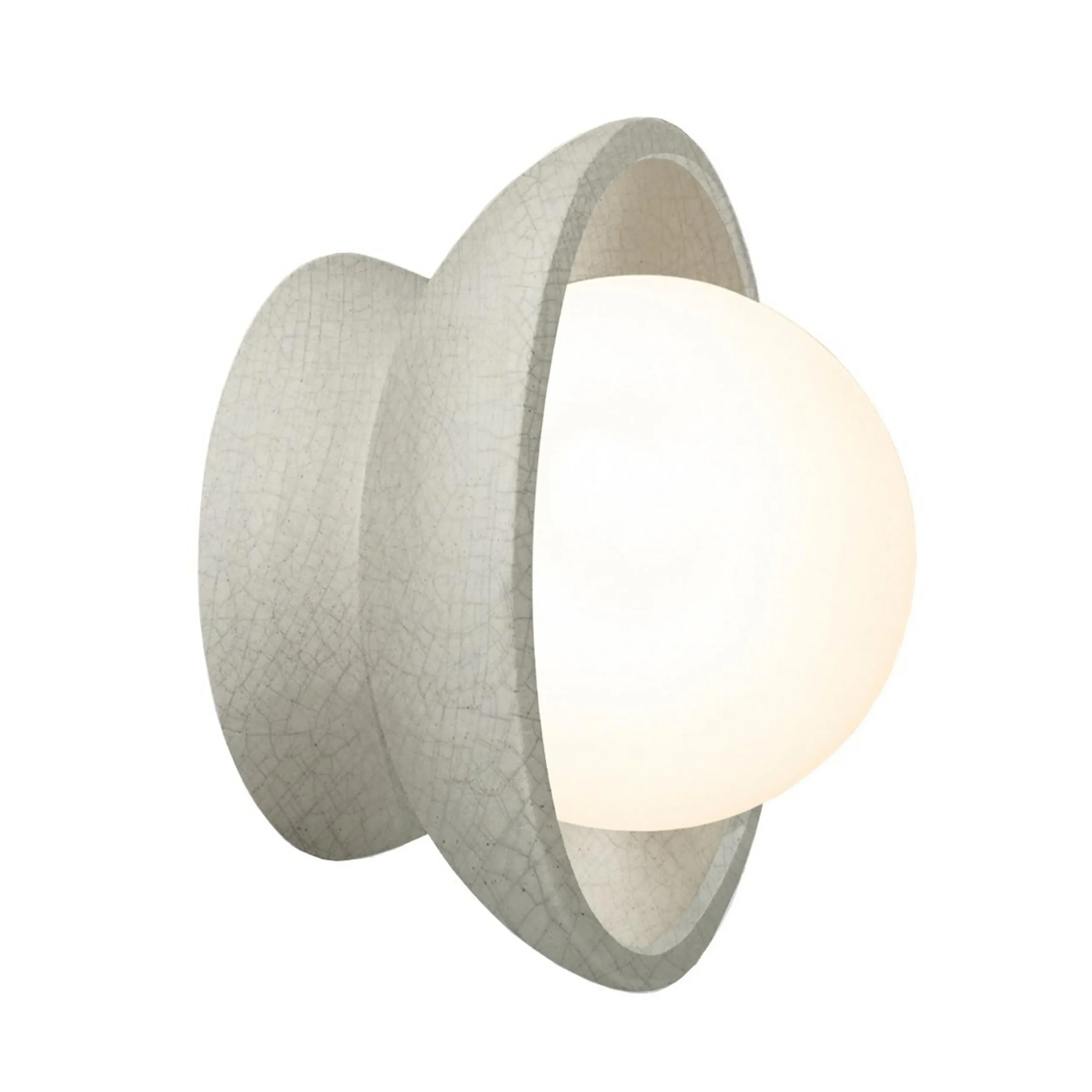 Delphi Ceramic Sconce - Crackle