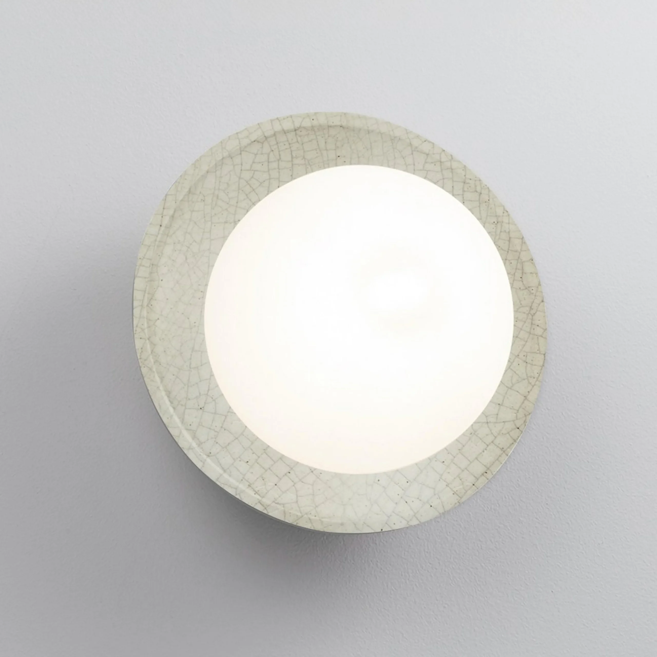Delphi Ceramic Sconce - Crackle