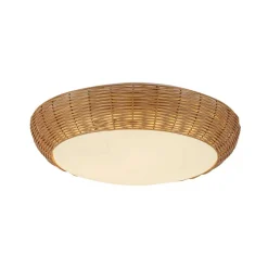 Demeter Rattan Ceiling Light - Medium