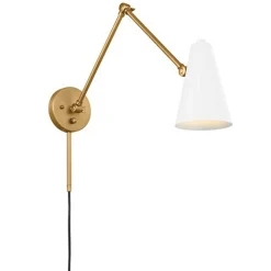 Desai Arched Swing Arm Sconce