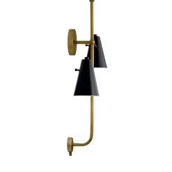 Desai Double Swing Arm Sconce