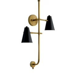 Desai Double Swing Arm Sconce