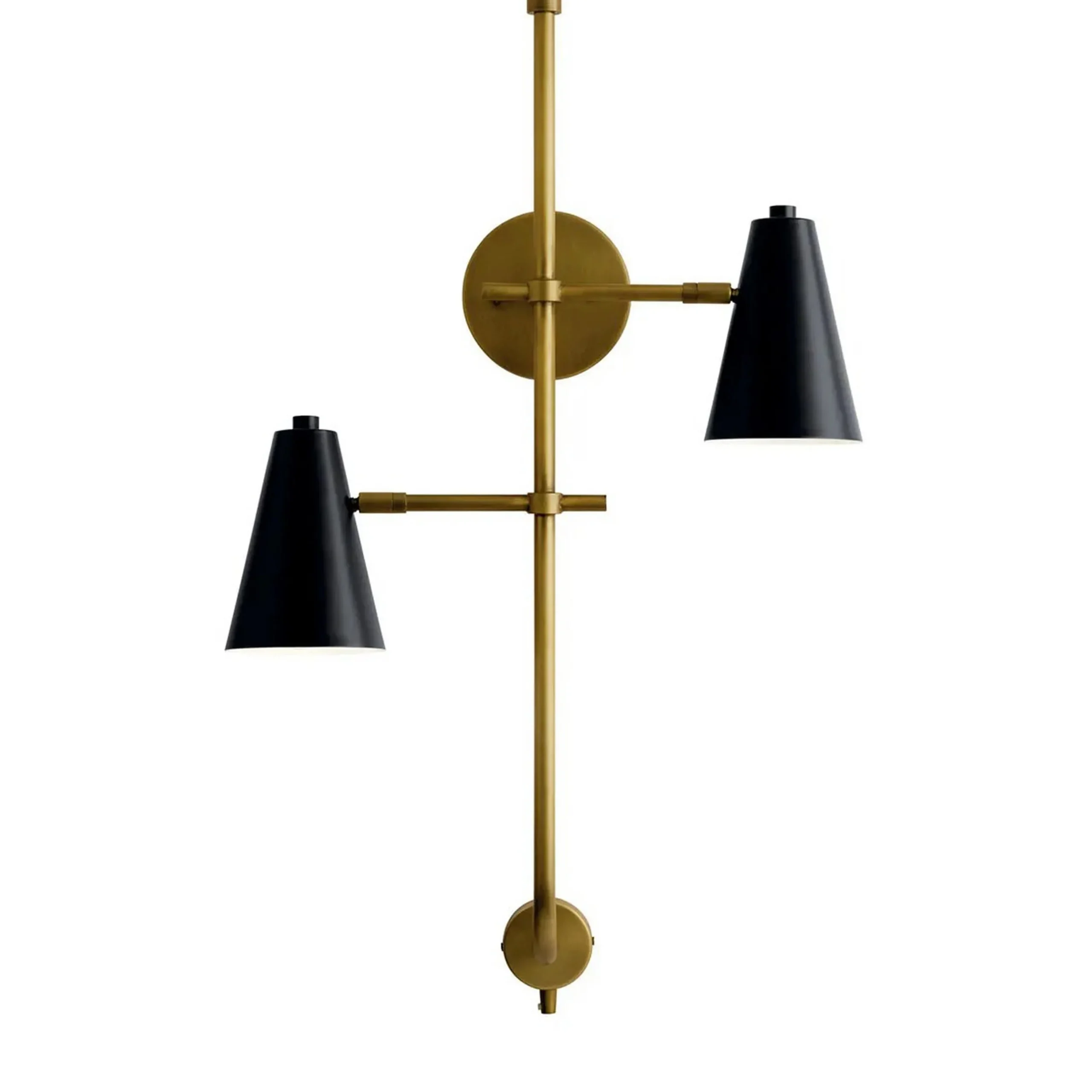 Desai Double Swing Arm Sconce
