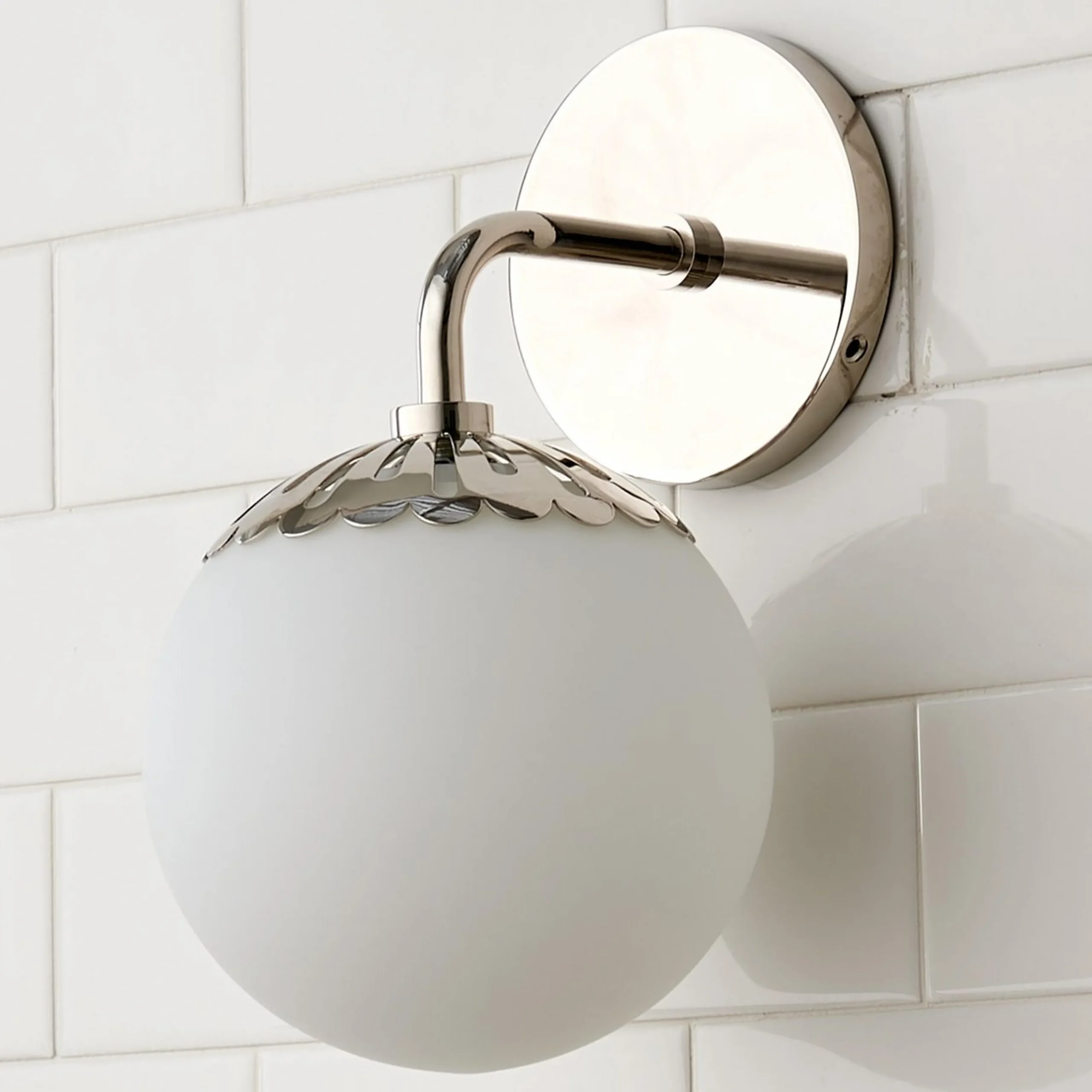 Dewdrop Globe Sconce