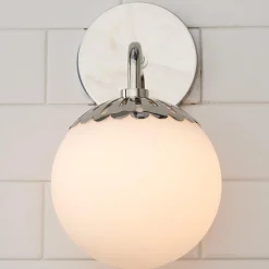 Dewdrop Globe Sconce
