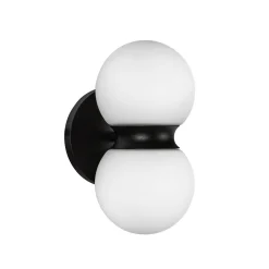 Dewstack LED Outdoor Sconce - Opal Glass