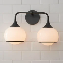 Diner Drop Vanity Light - 2 Light