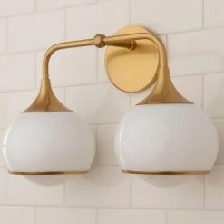 Diner Drop Vanity Light - 2 Light