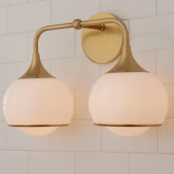 Diner Drop Vanity Light - 2 Light