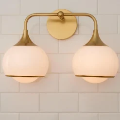 Diner Drop Vanity Light - 2 Light