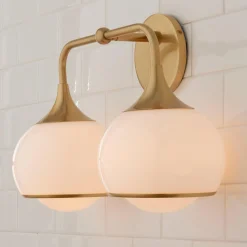 Diner Drop Vanity Light - 2 Light