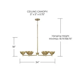 Dipti LED Chandelier