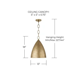 Dipti LED Pendant - Small