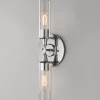 Double Bullet Glass Sconce