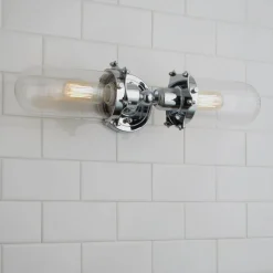 Double Bullet Sconce - Small