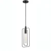 Double Frame Rectangular Pendant
