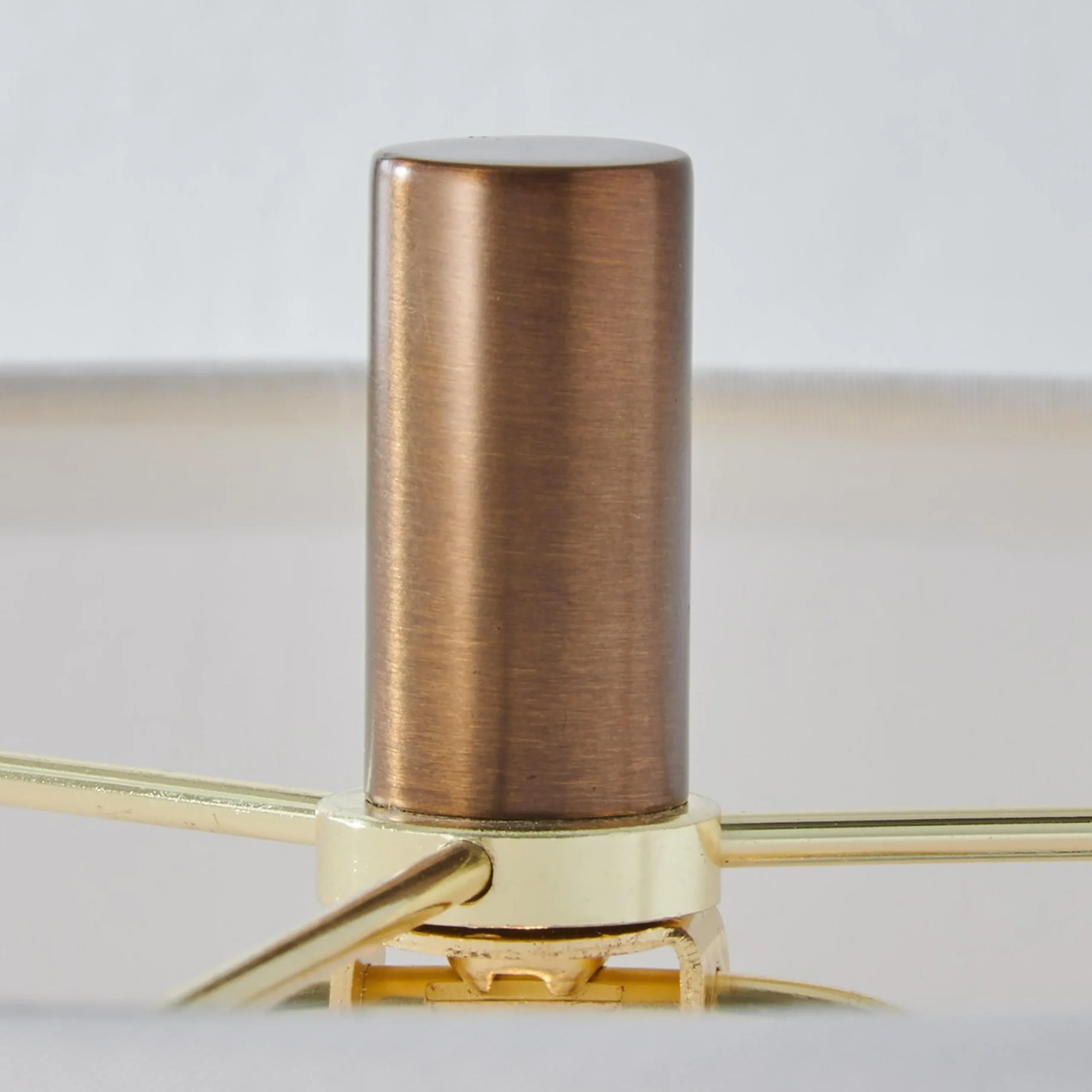 Double Handle Cylinder Table Lamp