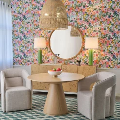 Double Handle Cylinder Table Lamp