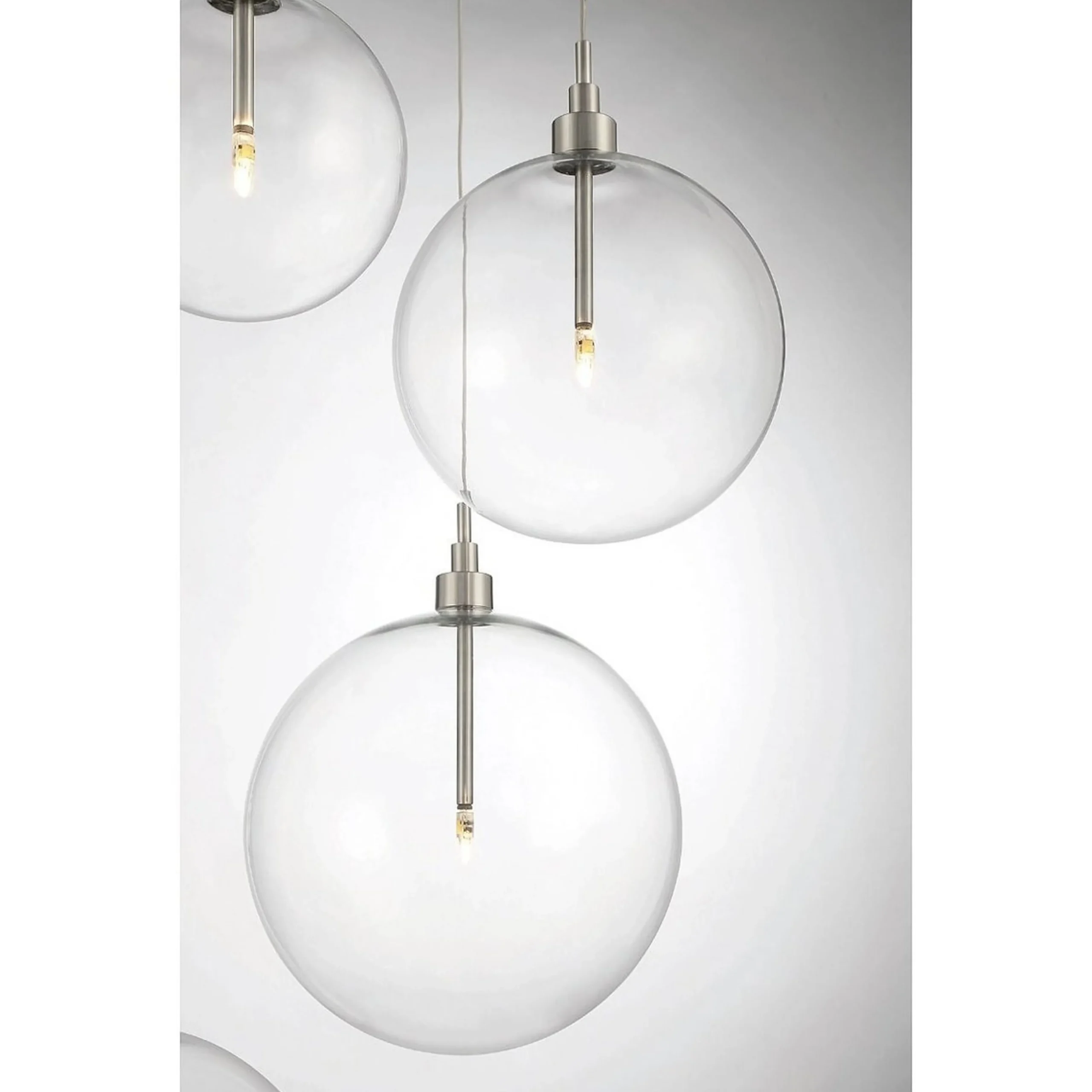 Dream Bubble Hand-Blown Globe Chandelier - Cluster