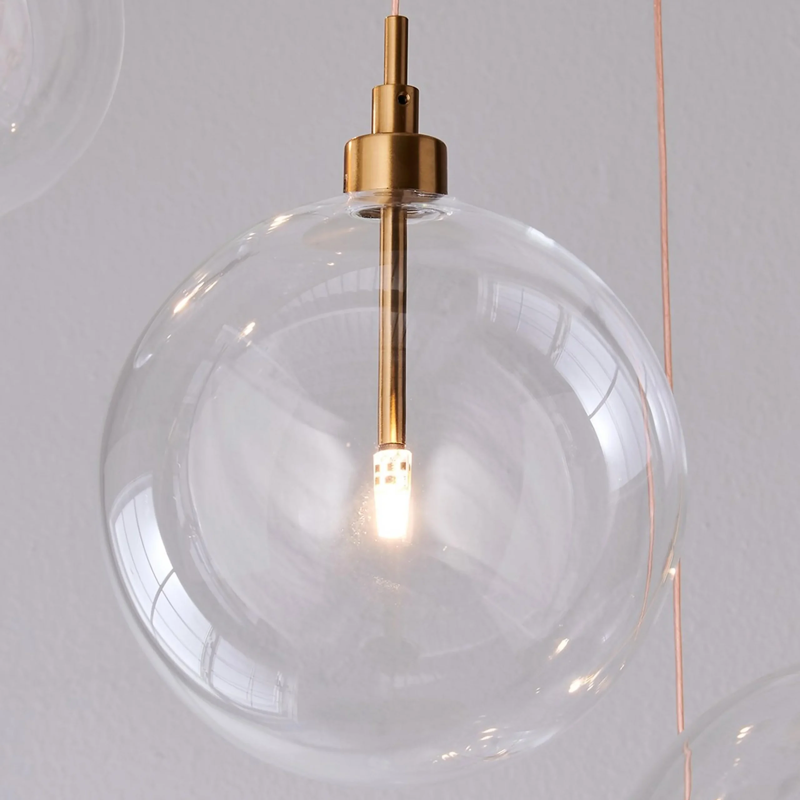 Dream Bubble Hand-Blown Globe Chandelier - Cluster