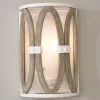 Driftwood Entwined Ovals Sconce