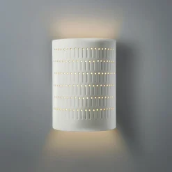 Drip Dot Ceramic Outdoor Sconce - Large - Matte