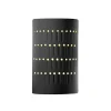 Drip Dot Ceramic Outdoor Sconce - Small - Matte