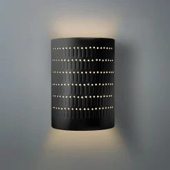 Drip Dot Ceramic Outdoor Sconce - Large - Matte