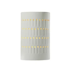 Drip Dot Ceramic Outdoor Sconce - Small - Matte