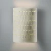 Drip Dot Ceramic Sconce - Large - Crackle