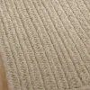 Eco-Friendly Solid Braided Wool Rugs