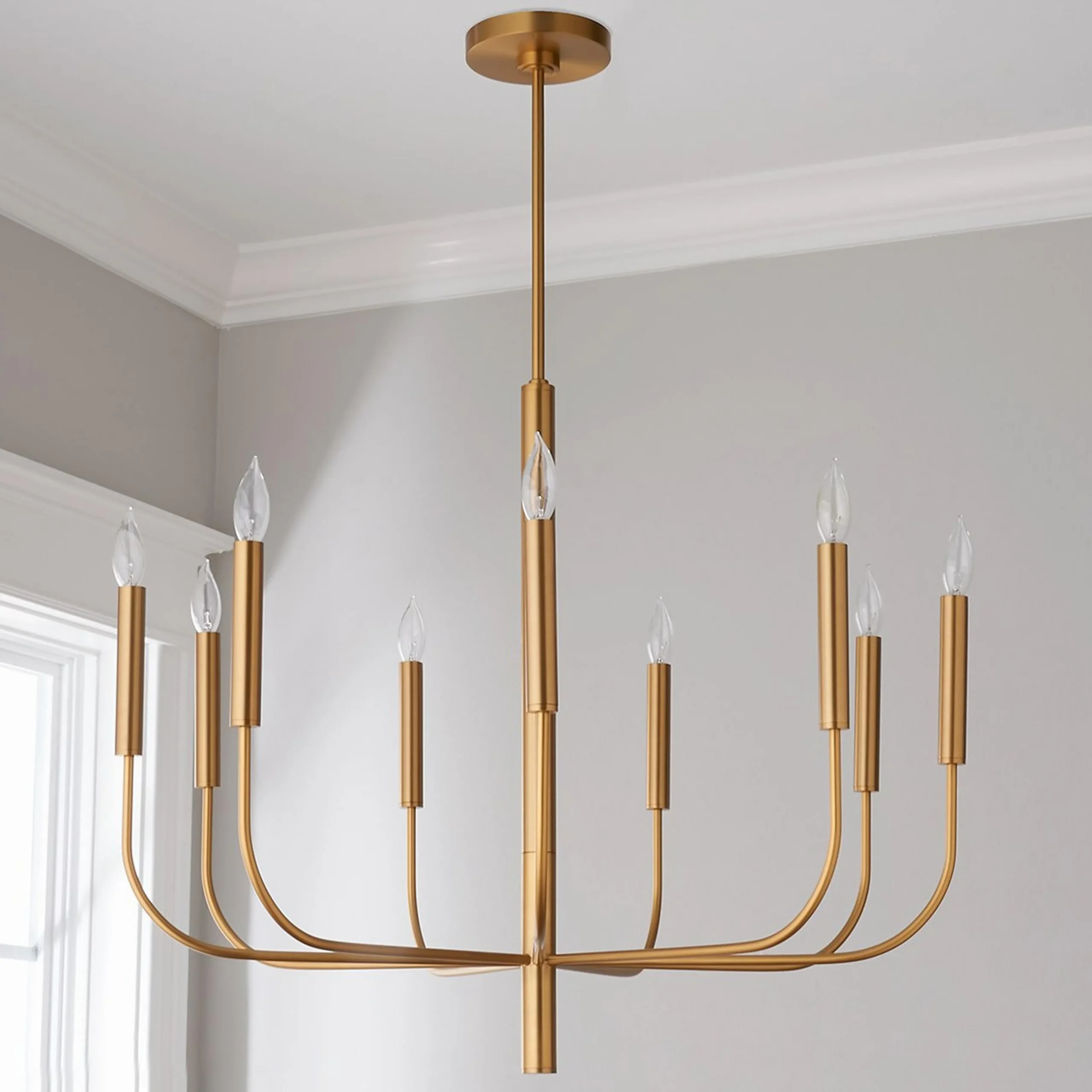 ED Ellen DeGeneres Brianna 9 Light Chandelier