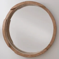 Edged Wood Mirror