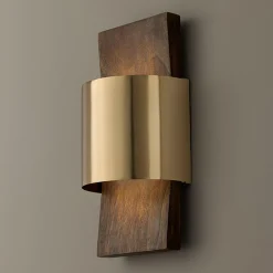 Eira Sconce - Wood