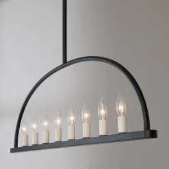 Elayna Linear Chandelier - 8 Light