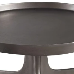 Electroplate End Table