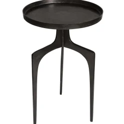 Electroplate End Table