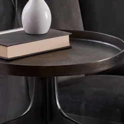 Electroplate End Table
