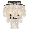 Elegant Capiz Shell Ceiling Light