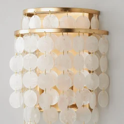 Elegant Capiz Shell Sconce