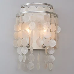 Elegant Capiz Shell Sconce