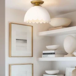 Ellery Semi-Flush Ceiling Light