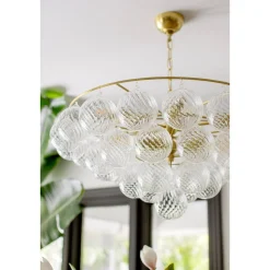 Elodie Chandelier - 9 Light - Clear