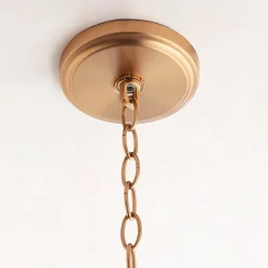 Elongated Spoke Chandelier