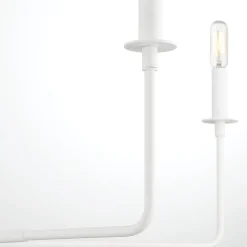 Elongated Spoke Chandelier