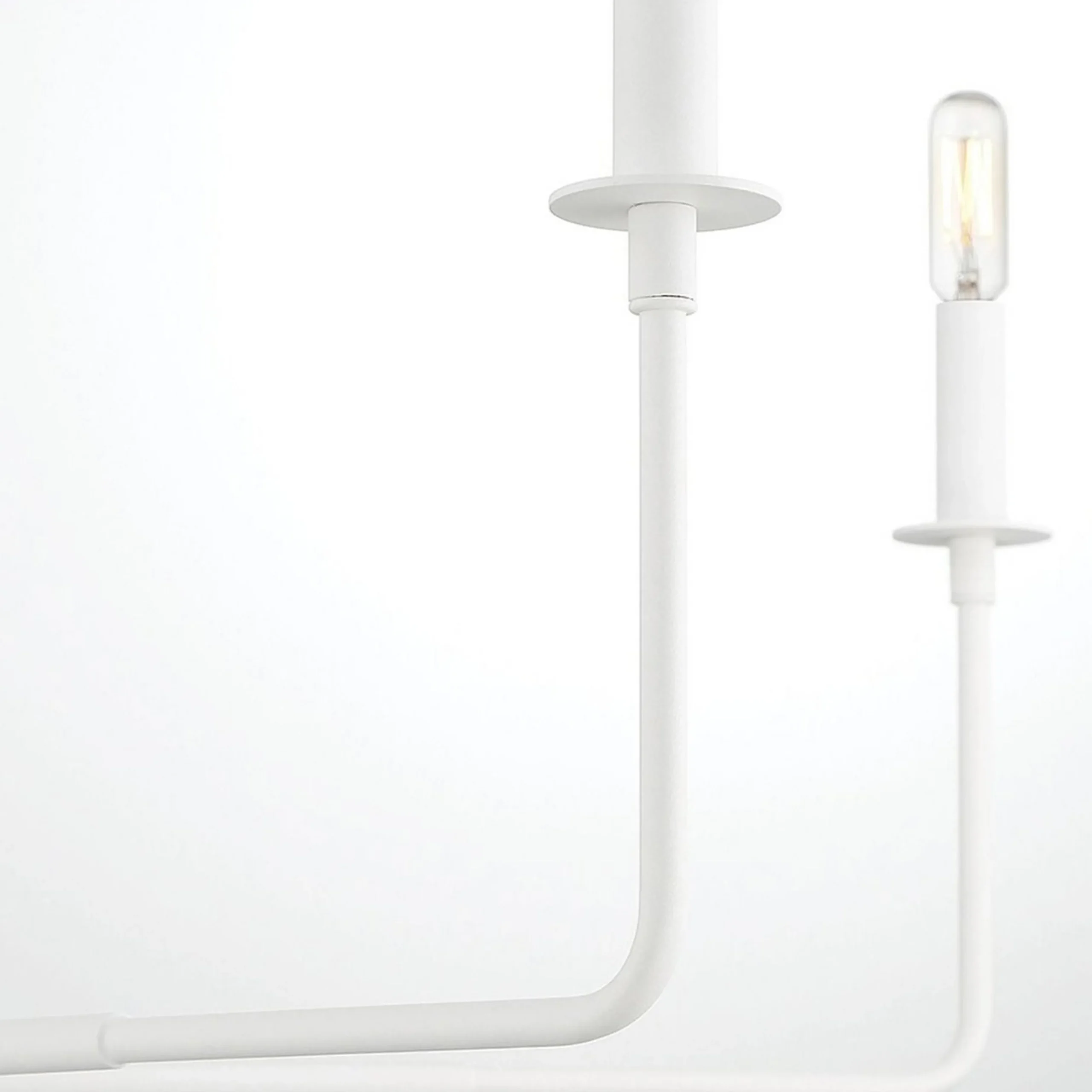Elongated Spoke Chandelier