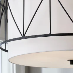 Emmy Geo Drum Chandelier - Large