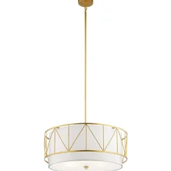 Emmy Geo Drum Chandelier - Large