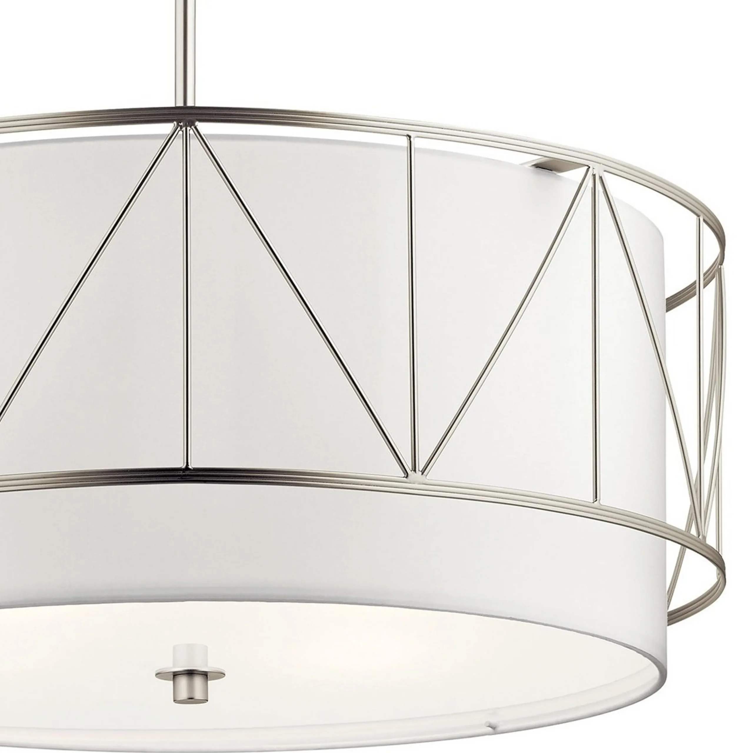 Emmy Geo Drum Chandelier - Large